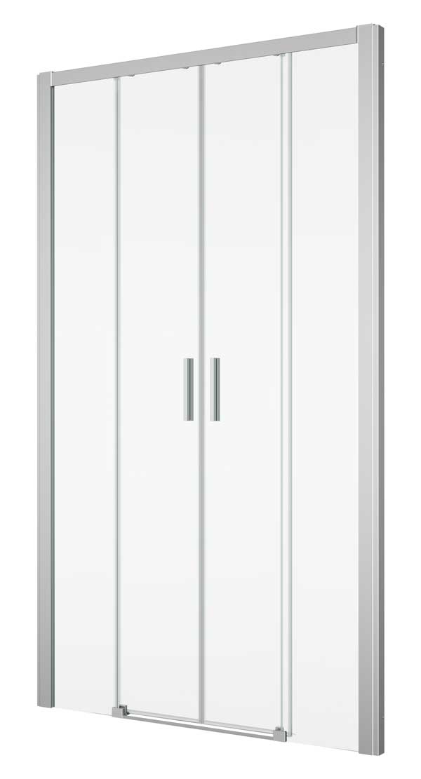 SanSwiss Top-Line S TLS4 Drzwi Prysznicowe 160x200 cm chrom połysk Szkło Przezroczyste (TLS41605007)